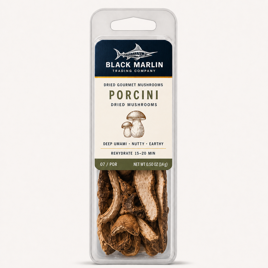 Dried Porcini Mushrooms