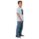 Youth Captain A tee in Light Blue